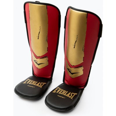 Everlast Chrániče holení a chodidel Prospect Youth Shin Guards red/gold – Zboží Mobilmania