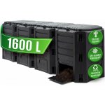 DBA 1600L 261x72x83cm černý – Zboží Mobilmania