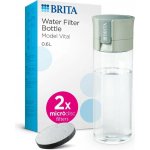 Brita 1052263 Fill&Go Vital 0,6 l zelená 2024 + microdisc 2 ks – Zboží Mobilmania