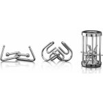 POPULAR Hlavolam kovový Popular sada 3ks – Zboží Dáma