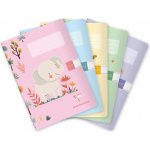 CLAIREFONTAINE KIDS A5 512 linkovaný sada 5 kusů – Hledejceny.cz