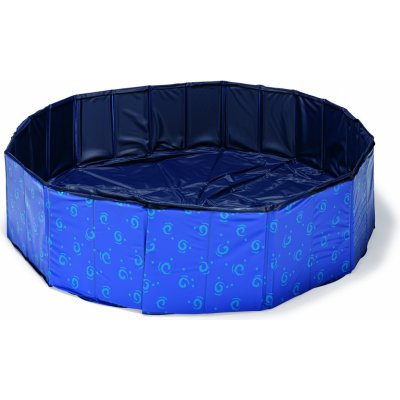 Karlie-Flamingo skládací bazén pro psy modrý/černý 160 x 30 cm – Zboží Mobilmania