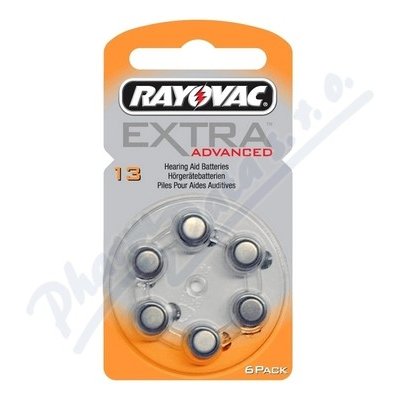 RAYOVAC 13 Extra advanced 6ks 4606946416 – Zboží Mobilmania