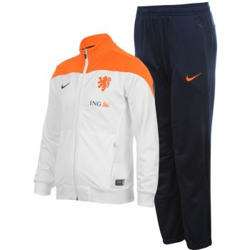 Nike Holland Squad Kit Warm Up tepláková souprava dětské White Orange od 2  253 Kč - Heureka.cz