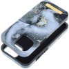 Pouzdro a kryt na mobilní telefon Apple Forcell F-Protect Mirage kompatibilní s MagSafe pro iPhone 15 marble mist