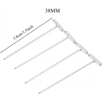 T-pin na paruky (10ks) 38mm – Zboží Dáma