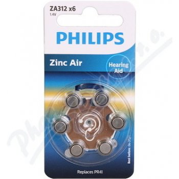 Philips do naslouchadel 6ks ZA312B6A/00