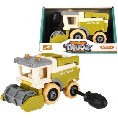 CreativeToys Farmářský traktor se šroubovákem