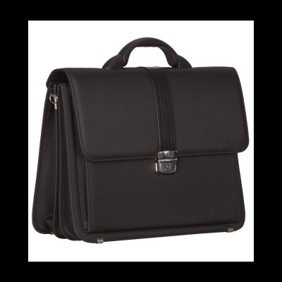 REAbags aktovka 8003B-T černá nikl – Zboží Dáma