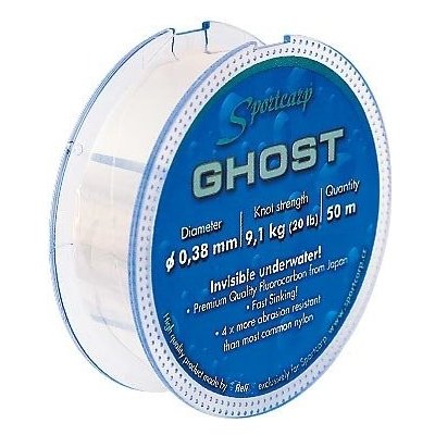 Sportcarp Fluorocarbon Ghost 50 m 0,4 mm 25 lbs – Hledejceny.cz