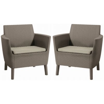 Keter Salemo Duo cappuccino 2 ks – Hledejceny.cz