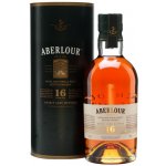 Aberlour 16y 40% 0,7 l (tuba) – Hledejceny.cz