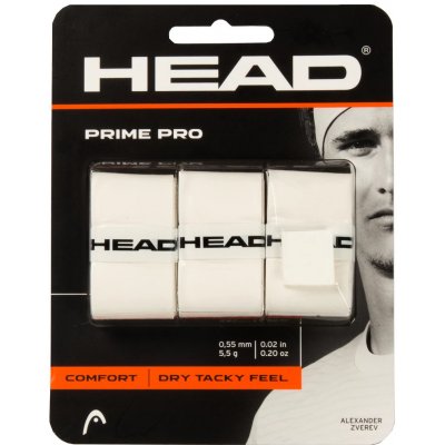 Head Prime Pro 3ks bílá – Zboží Mobilmania