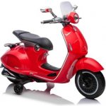 Beneo Elektrická motorka Vespa 946 červená – Zboží Dáma