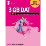 SIM karta T-Mobile Twist 3GB dat + 100Kč kredit – Zboží Živě