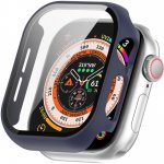 VSECHNONAMOBIL 87162 PC FULL COVER Plastový kryt se sklem pro Apple Watch 10 / 11 42mm tmavomodrý – Zboží Živě