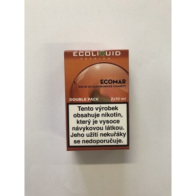 Ecoliquid Premium 2Pack ECOMAR 2 x 10 ml 6 mg