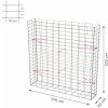 Pletiva TopGabion Gabionový koš bez víka: 100×20×100 cm - oko sítě 10×5 cm