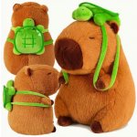 kapybara s batohem želvou 30 cm – Zboží Dáma