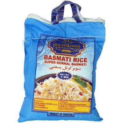 Shalamar Foods Rýže Basmati 1 kg – Hledejceny.cz