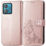 VSECHNONAMOBIL ART FLOWER S pro Motorola Edge 40 Neo světle růžový 66568 – Zboží Živě