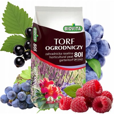 BioVita Kyselá zahradnická rašelina 80 l – Hledejceny.cz