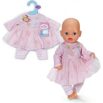 Zapf Creation BABY born Šatičky světle růžové 36 cm – Sleviste.cz