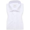 Pánská Košile Eterna Comfort Fit košile "Popeline" s krátkým rukávem bílá