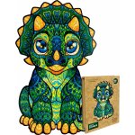 Puzzler Dřevěné Něžný dino Charlie 100 dílků – Zbozi.Blesk.cz