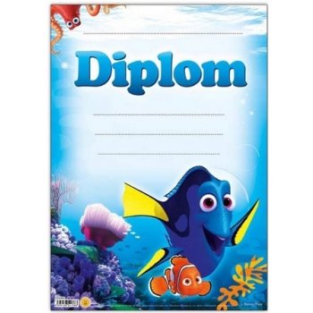 Dětský diplom A4 MFP DIP04-Y12 Disney Hledá se Dory