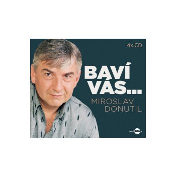 Baví vás Miroslav Donutil - kolekce 4 CD