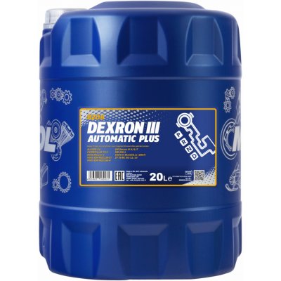 Mannol Dexron III Automatic PLUS 20 l – Hledejceny.cz