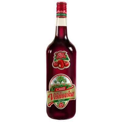 Apicor Višňovka s chilli 25% 1 l (holá láhev) – Sleviste.cz
