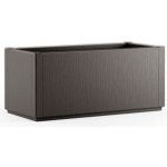 STEFANPLAST Truhlík vyvýšený záhon ETHICA 80x36x35cm svetlo hnedý – Sleviste.cz