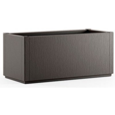 STEFANPLAST Truhlík vyvýšený záhon ETHICA 80x36x35cm svetlo hnedý – Sleviste.cz