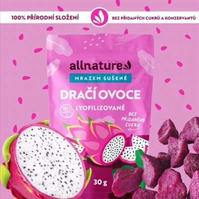 Allnature Dračí ovoce sušené mrazem 30 g – Sleviste.cz