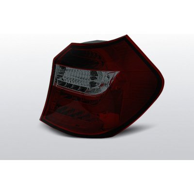 TUNING-TEC, Zadní světla diodové, BMW E87/E81, 2004-2007, ČERVENÁ SMOKE LED BAR – Hledejceny.cz