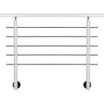 Treba Frewa Set zábradlí AG7, 1500 mm, hliník, boční montáž 130.08.0059 – Sleviste.cz