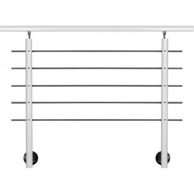 Treba Frewa Set zábradlí AG7, 1500 mm, hliník, boční montáž 130.08.0059 – Sleviste.cz