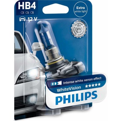 Philips WhiteVision 9006WHVB1 HB4 P22d 12V 60W – Zboží Mobilmania