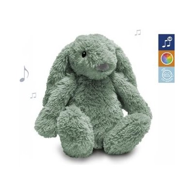Zazu Králíček RO zelený Šumící zvířátko s nočním světlem a USB nabíjením – Sleviste.cz