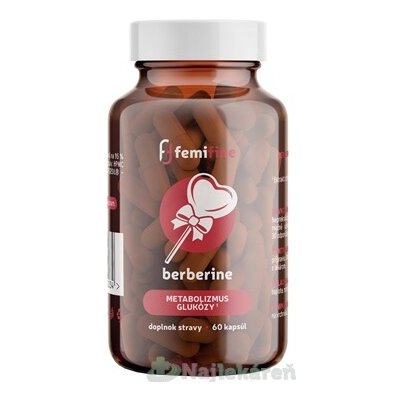 FemiFine Berberine 60 kapslí – Hledejceny.cz