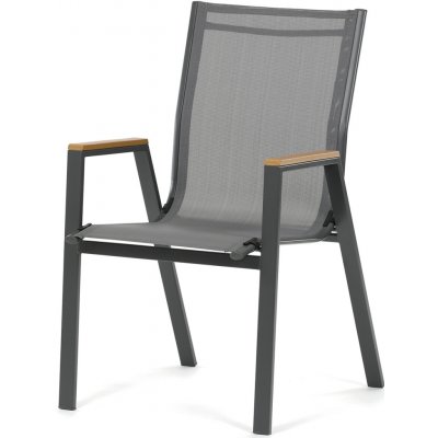 Autronic Zahradní křeslo AZC-S1050 Grey – Zboží Dáma