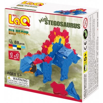 LaQ Dinosaur World Mini Stegosaurus – Zboží Mobilmania