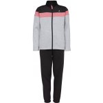 Lewro dívčí tepláková souprava Alzon černá šedá růžová – Zboží Dáma