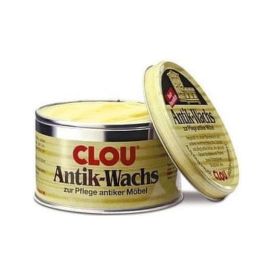 Clou Antik-Wachs fest, pasta ze včelího vosku pro renovaci a péči o starožitnosti, pro louhované skříně a truhlíky a pro nové dřevo, různé balení – Zboží Mobilmania
