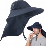Unisex rybářská čepice sluneční klobouk proti UV záření s ochranou krku – Hledejceny.cz