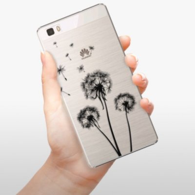 Pouzdro iSaprio Three Dandelions Huawei Ascend P8 Lite černé – Zboží Mobilmania