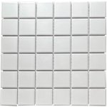 Fin AM13010 čtverec 4,8 x 4,8 cm bílá matná 1ks – Sleviste.cz