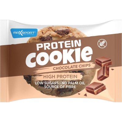 MaxSport Protein Cookie chocolate chips 50 g – Zboží Mobilmania